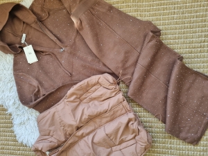 Glam comfort set - кафяв