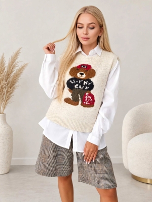 Комплект риза + пуловер TEDDY